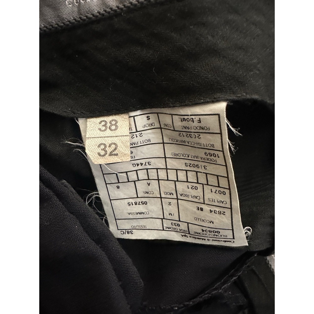 Armani Collezioni Black 2 Piece Suit 38 Wool Made in Italy - Picture 12 of 16